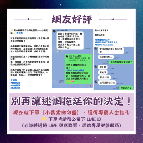 小喬老師紫微命盤｜一生一次的智慧投資：圖片 7